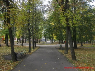 Парк в районе Пролетарка